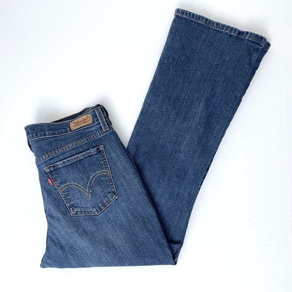 Levi's 515 Women's Jeans Boot Cut Medium Wash size 10S length 29"